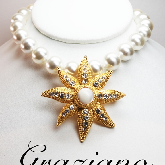 GRAZIANO ENHANCER PENDANT NECKLACE & BROOCH - Picture 3 of 8